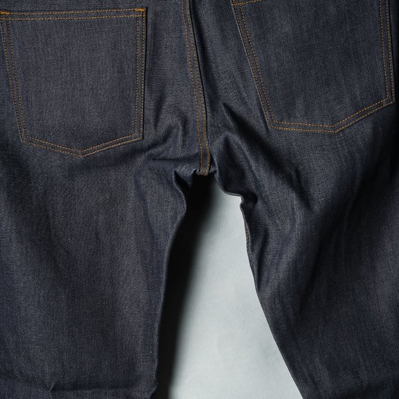 Soso Selvedge Men's Denim Jeans Pants with orange threads - Size 40 - Picture 8 of 10